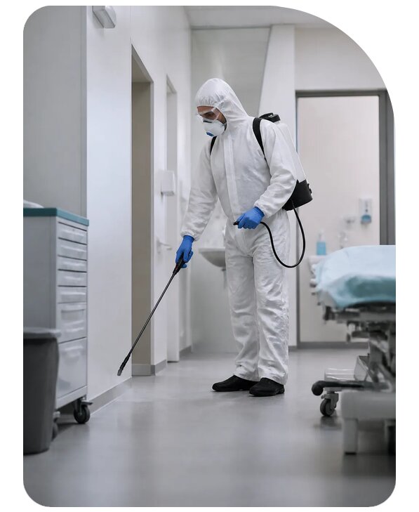 Дезинсекция клиники под ключ в Зеленодольске по цене от 5175 р. | Сенат-Злн